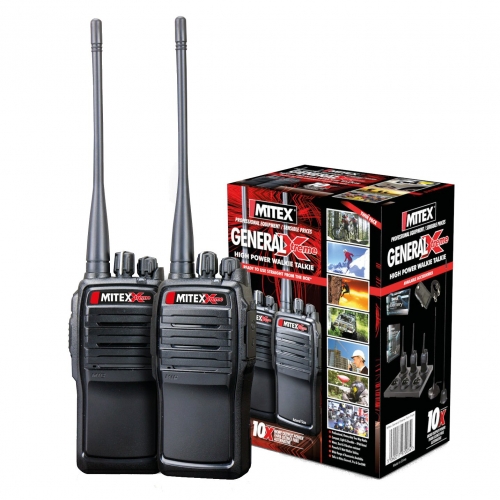 MITEX GENERAL XTREME TWO WAY RADIO TWIN PACK